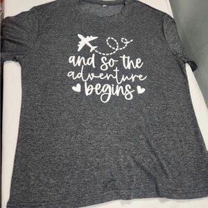 Gray Kids Adventure T-Shirt